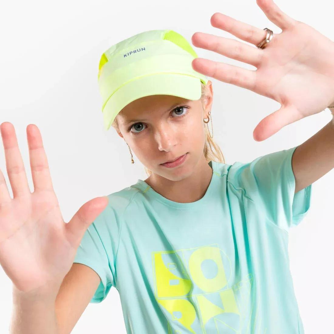 Kids Exercise Running T-shirt, Mint Green, , large image number 8