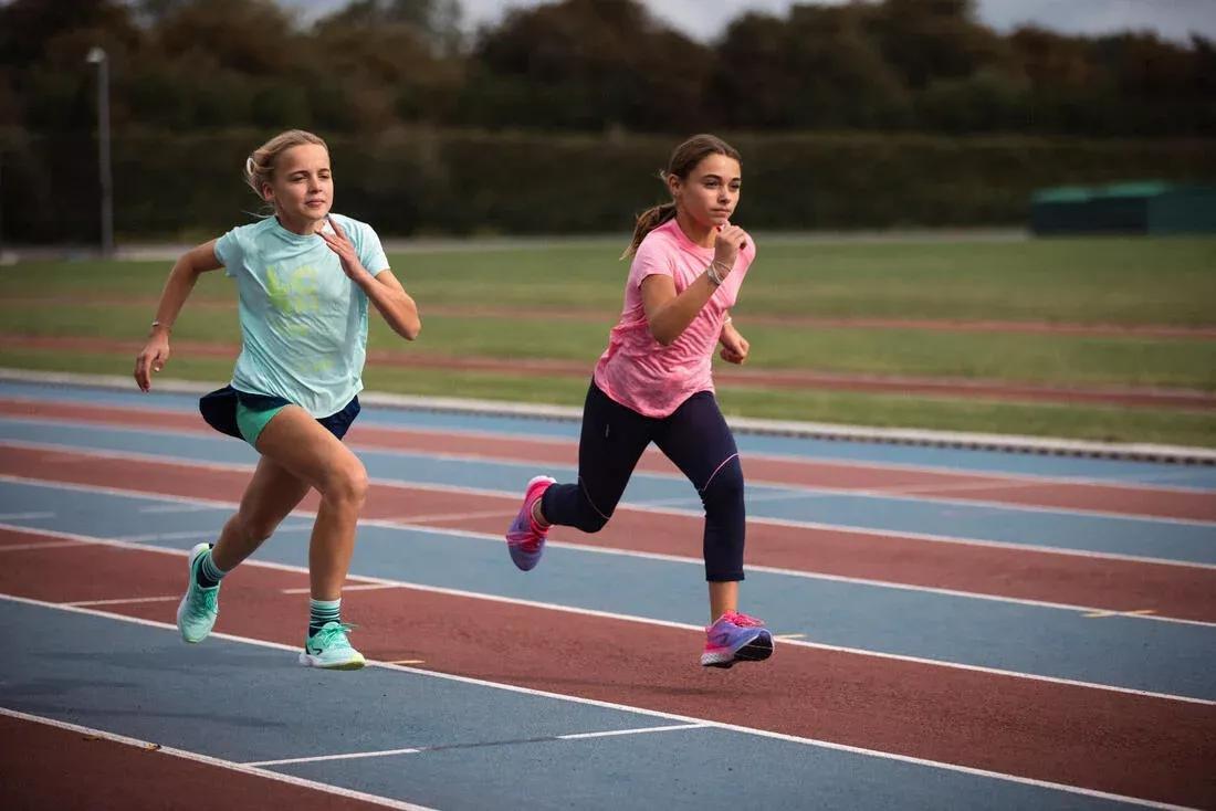 Kids Exercise Running T-shirt, Mint Green, , large image number 13