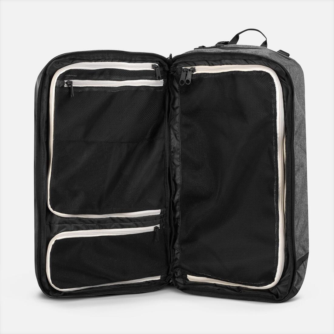Travel Backpack 40 L - Travel 500 Organizer, Black, No Color, medium