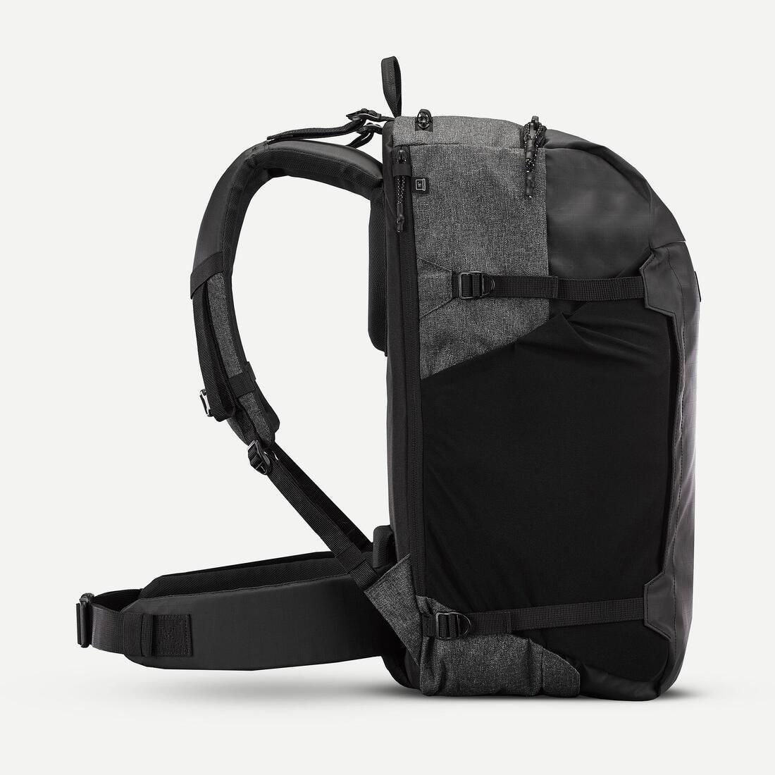 Travel Backpack 40 L - Travel 500 Organizer, Black, No Color, large image number 3