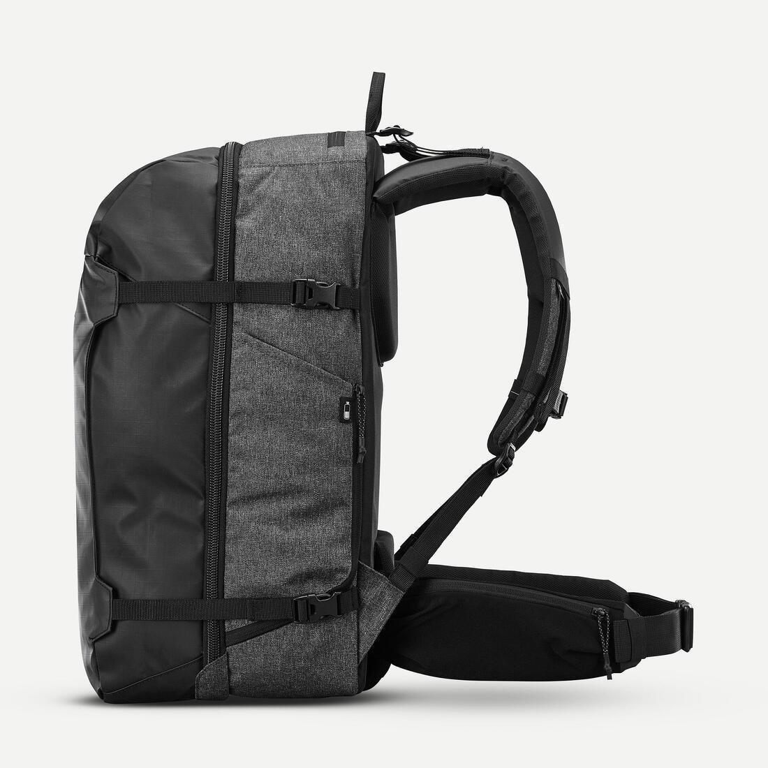 Travel Backpack 40 L - Travel 500 Organizer, Black, No Color, large image number 5