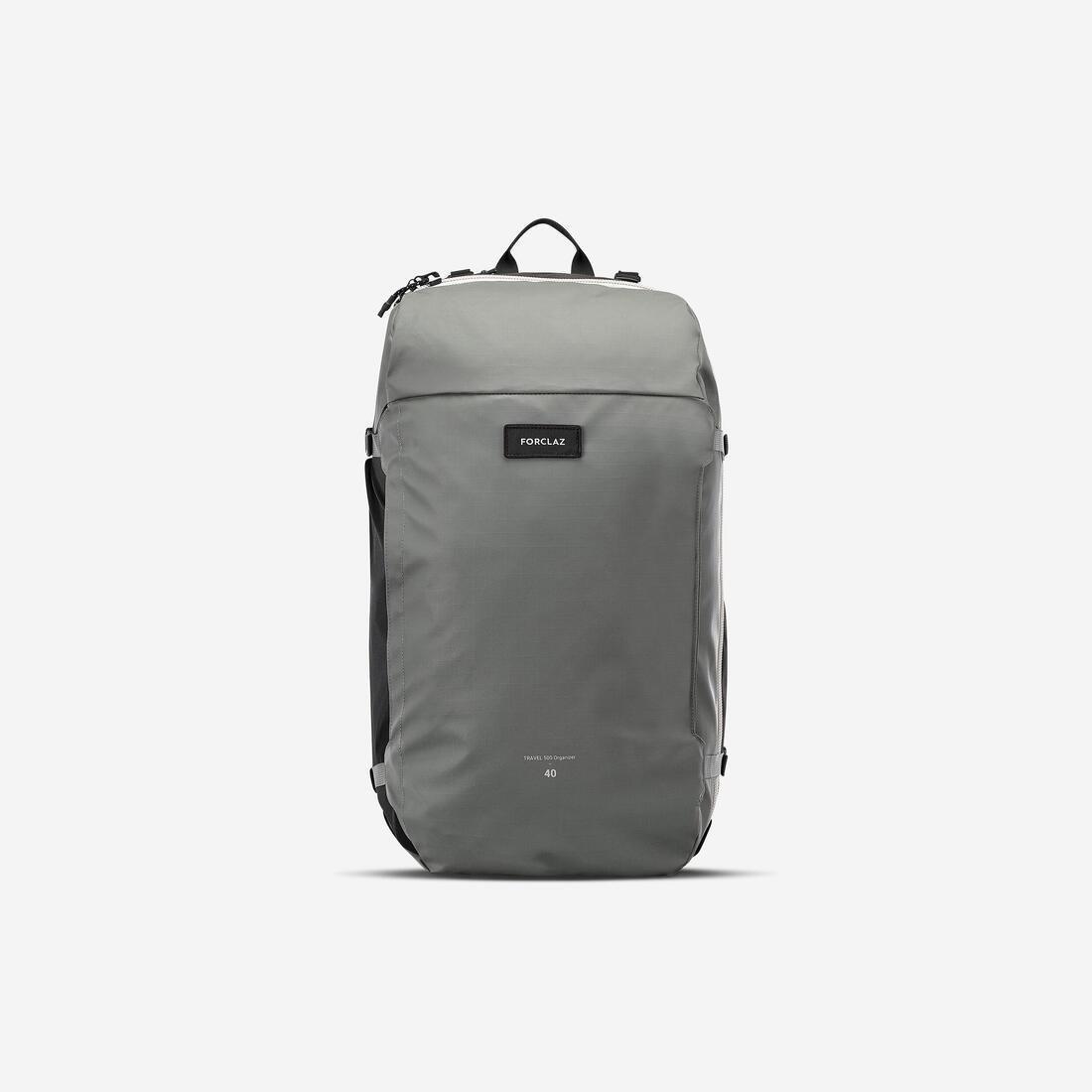 Travel Backpack 40 L - Travel 500 Organizer, Black, No Color, large image number 10