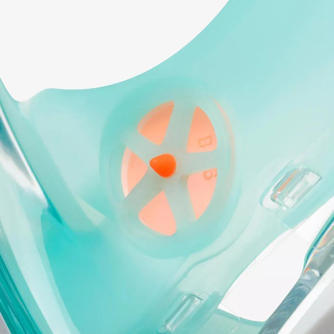 Kids Unisex Easybreath Snorkelling Surface Mask Xs (Ages 6-10) No Bag, White, No Color, medium