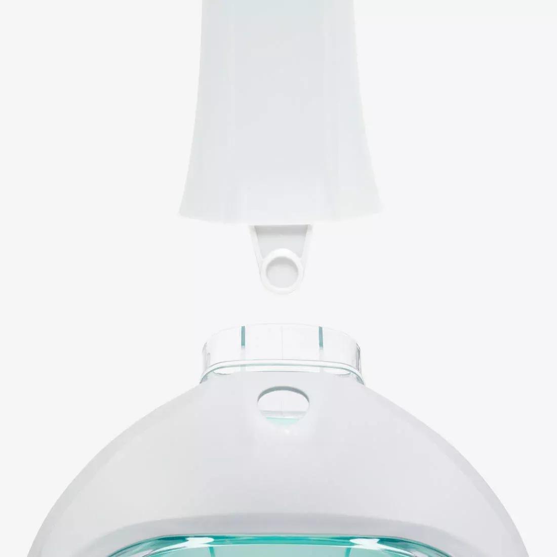 Kids Unisex Easybreath Snorkelling Surface Mask Xs (Ages 6-10) No Bag, White, No Color, large image number 7