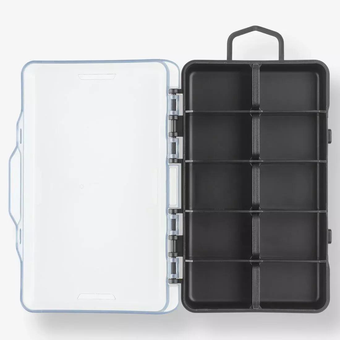 Tackle box for lures and accessories - 100 S, Black, No Color, large image number 2