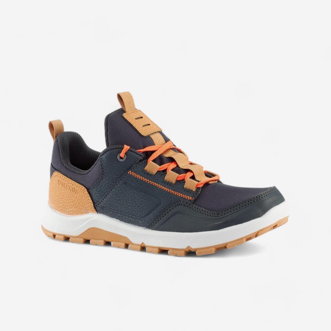 Kids Unisex Water-Repellant, Laced Hiking Boots - NH500, Grey, No Color, large image number 1