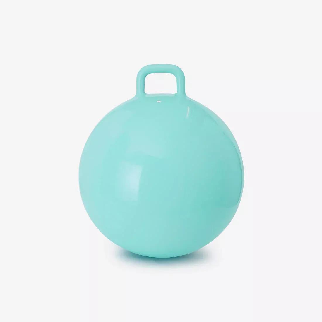 Kids Unisex Hopper Ball 45cm, Teal, No Color, medium