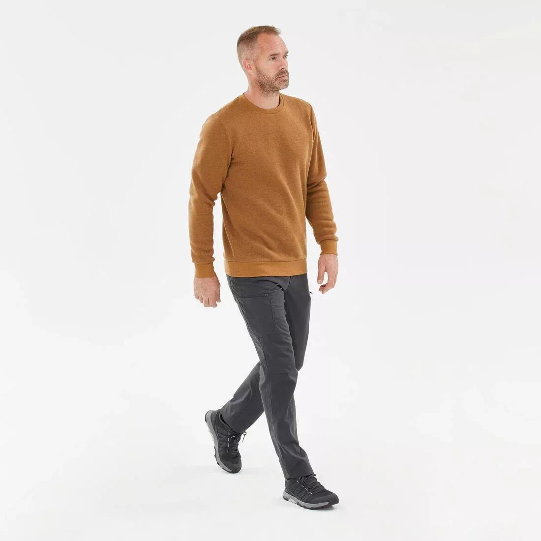 QUECHUA--JUMPER NH150 ROUND NE CK OCHRE DDY MAN, , large image number 4