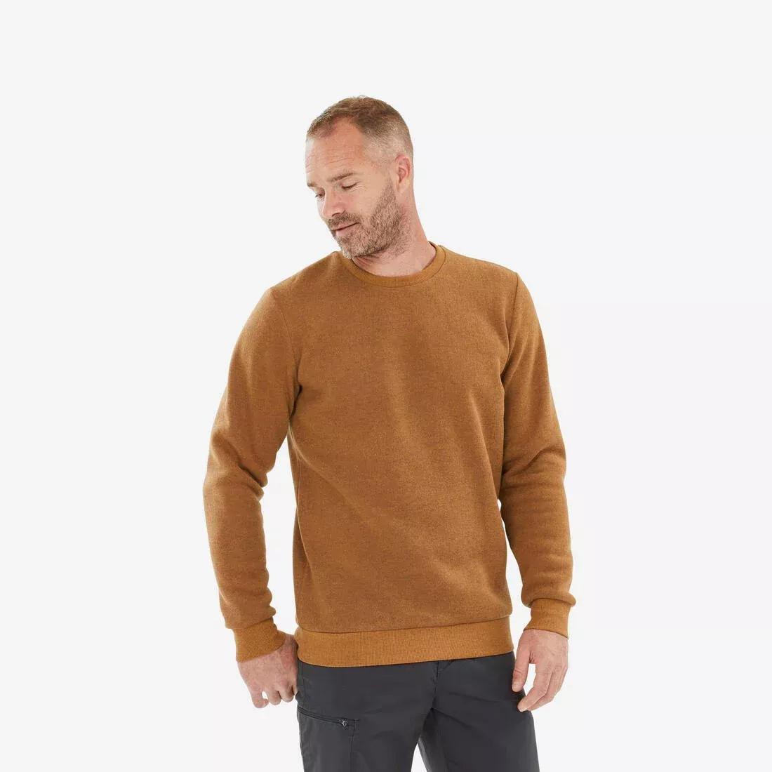 QUECHUA--JUMPER NH150 ROUND NE CK OCHRE DDY MAN, , large image number 14