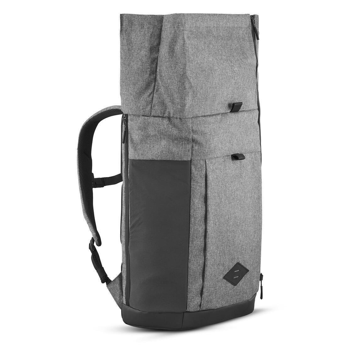 Hiking Backpack 23L - Nh Escape 500 Rolltop, Grey, No Color, large image number 4