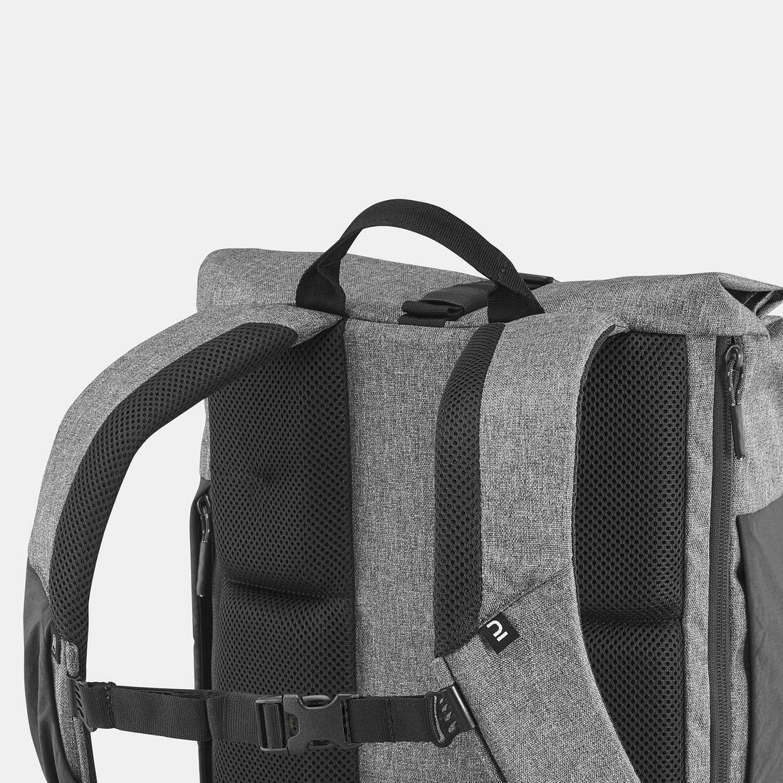 Hiking Backpack 23L - Nh Escape 500 Rolltop, Grey, No Color, large image number 8