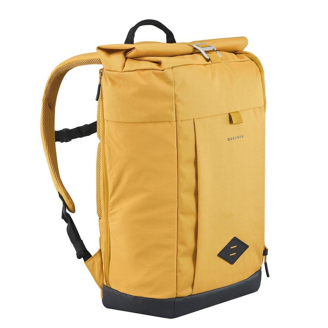 Hiking backpack 23 L - Escape 500 Rolltop, Yellow, No Color, large image number 0