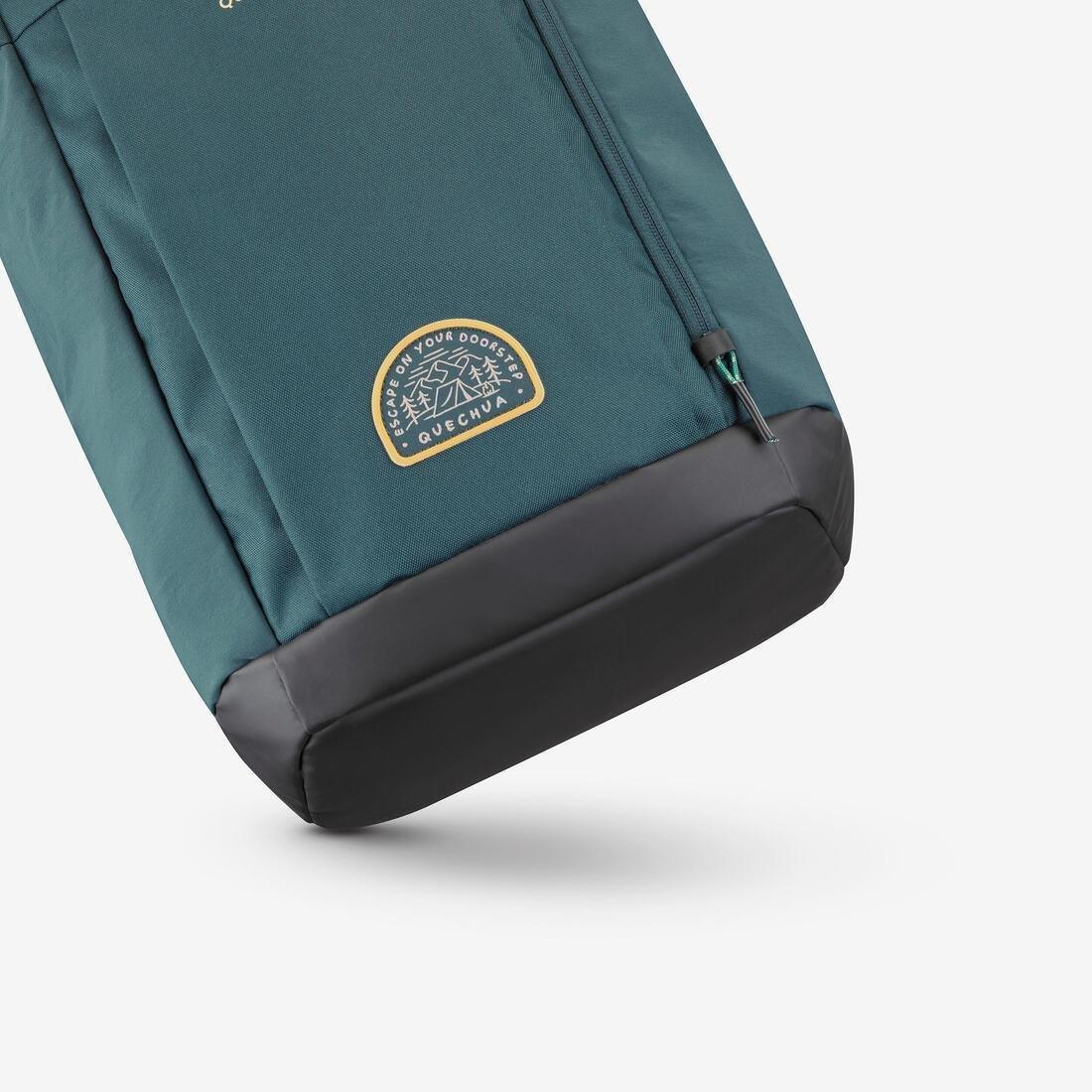 Hiking backpack 23 L - Escape 500 Rolltop, Yellow, No Color, large image number 7