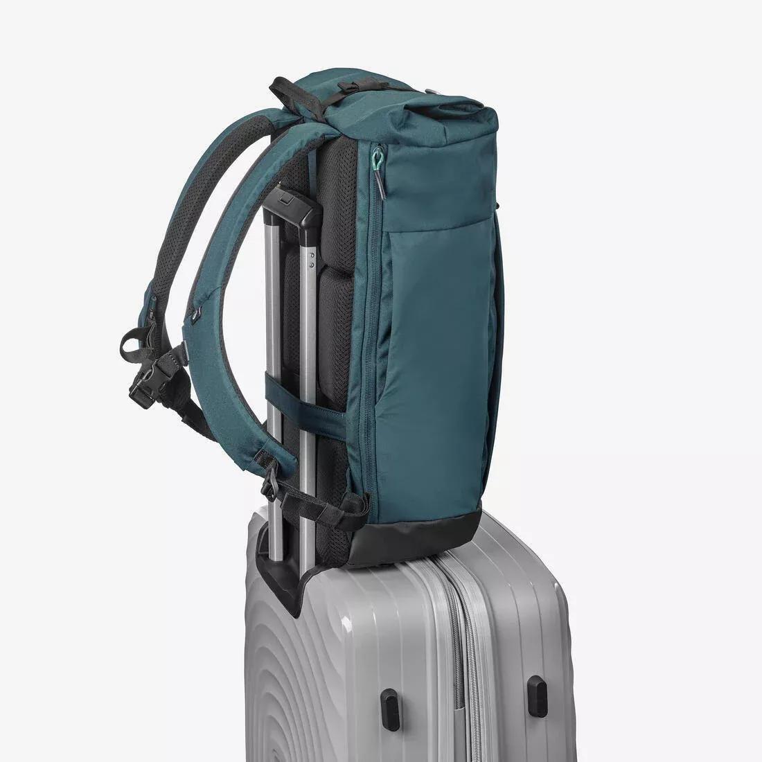 Hiking backpack 23 L - Escape 500 Rolltop, Yellow, No Color, large image number 9