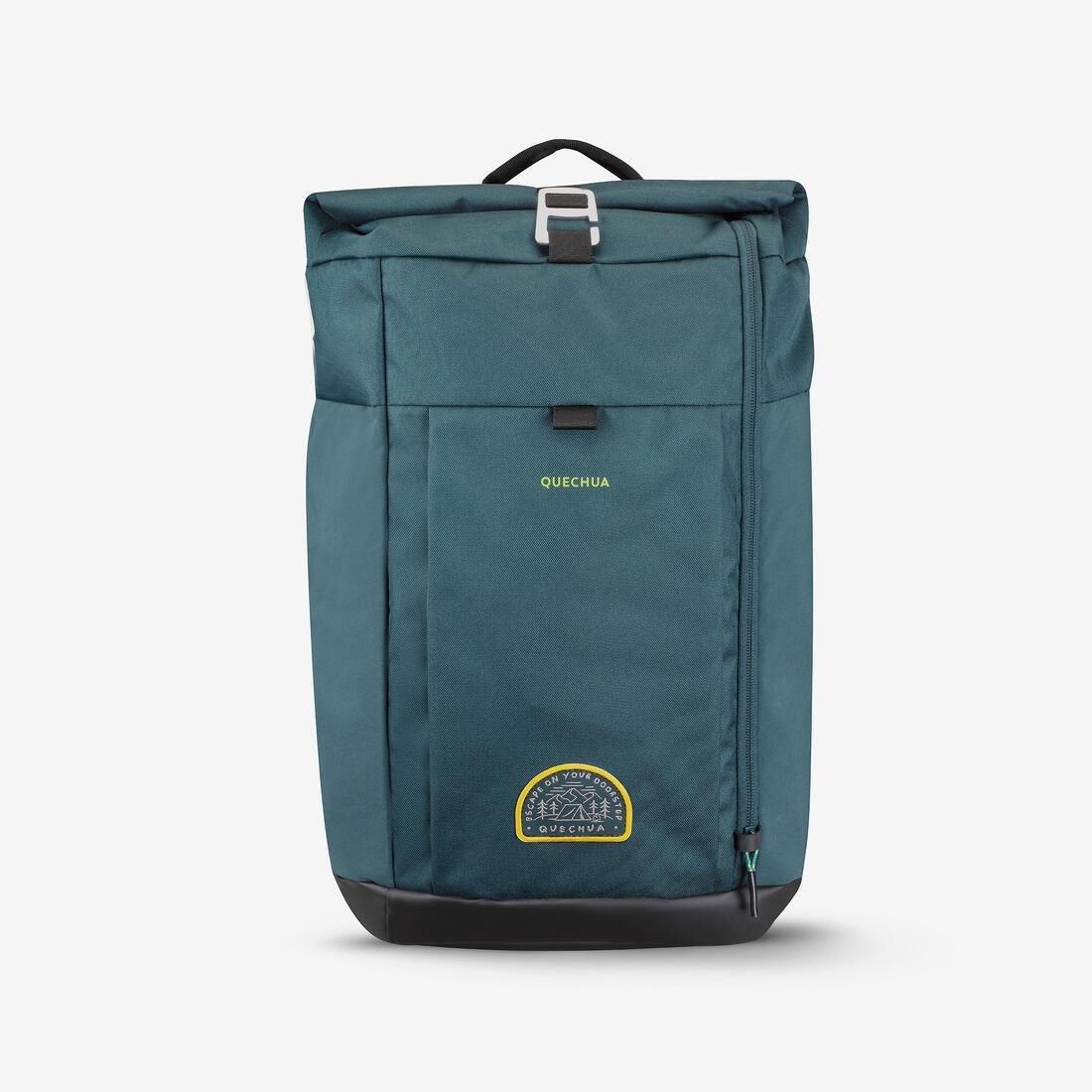 Hiking backpack 23 L - Escape 500 Rolltop, Yellow, No Color, large image number 10