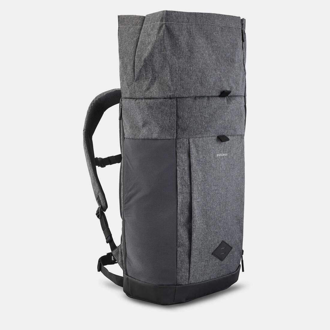 CARBON GREY Hiking backpack 32L - NH Escape 500 Rolltop, No Color, large image number 4