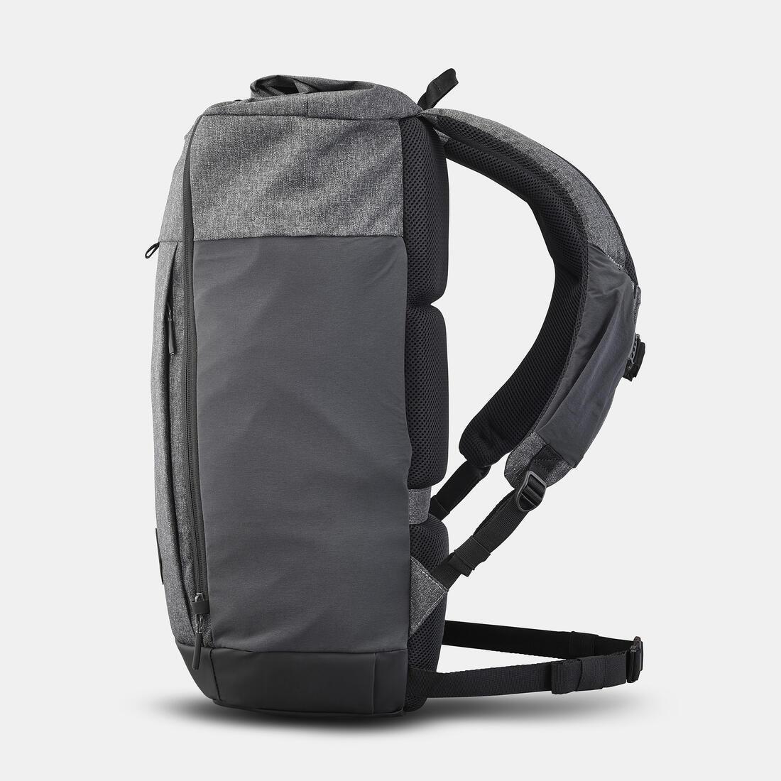CARBON GREY Hiking backpack 32L - NH Escape 500 Rolltop, No Color, large image number 5