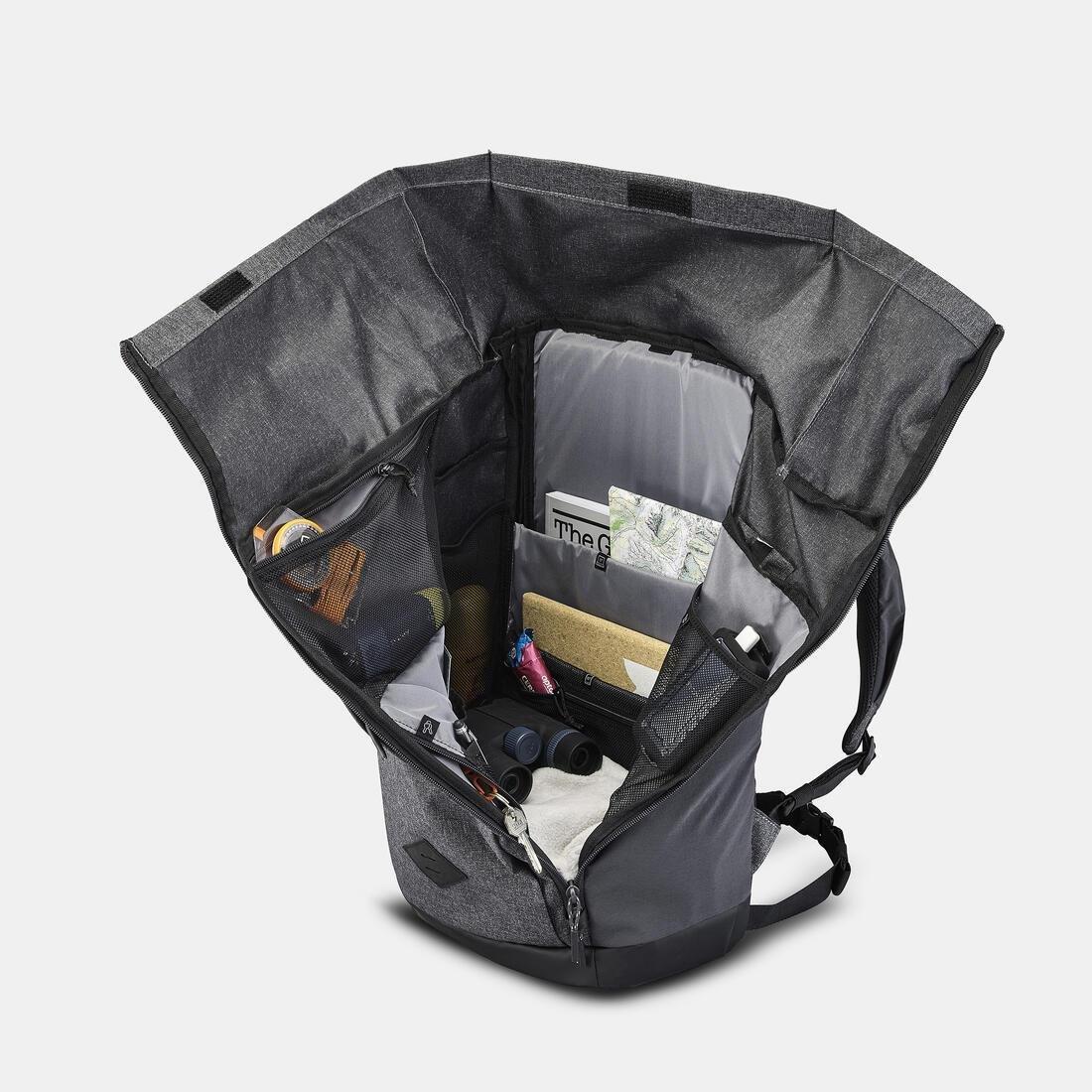 CARBON GREY Hiking backpack 32L - NH Escape 500 Rolltop, No Color, large image number 10