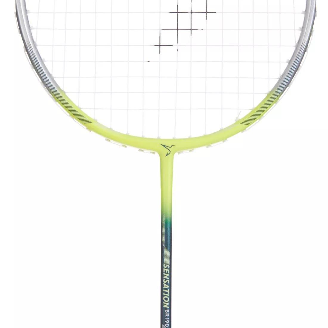 PERFLY - Adult Badminton Racket - Br Sensation 190, Yellow