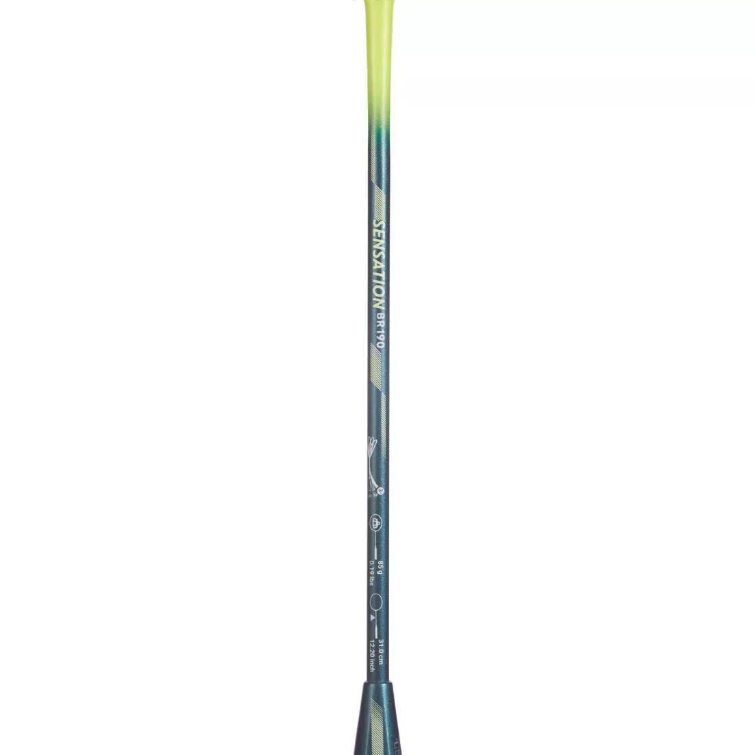 PERFLY - Adult Badminton Racket - Br Sensation 190, Yellow