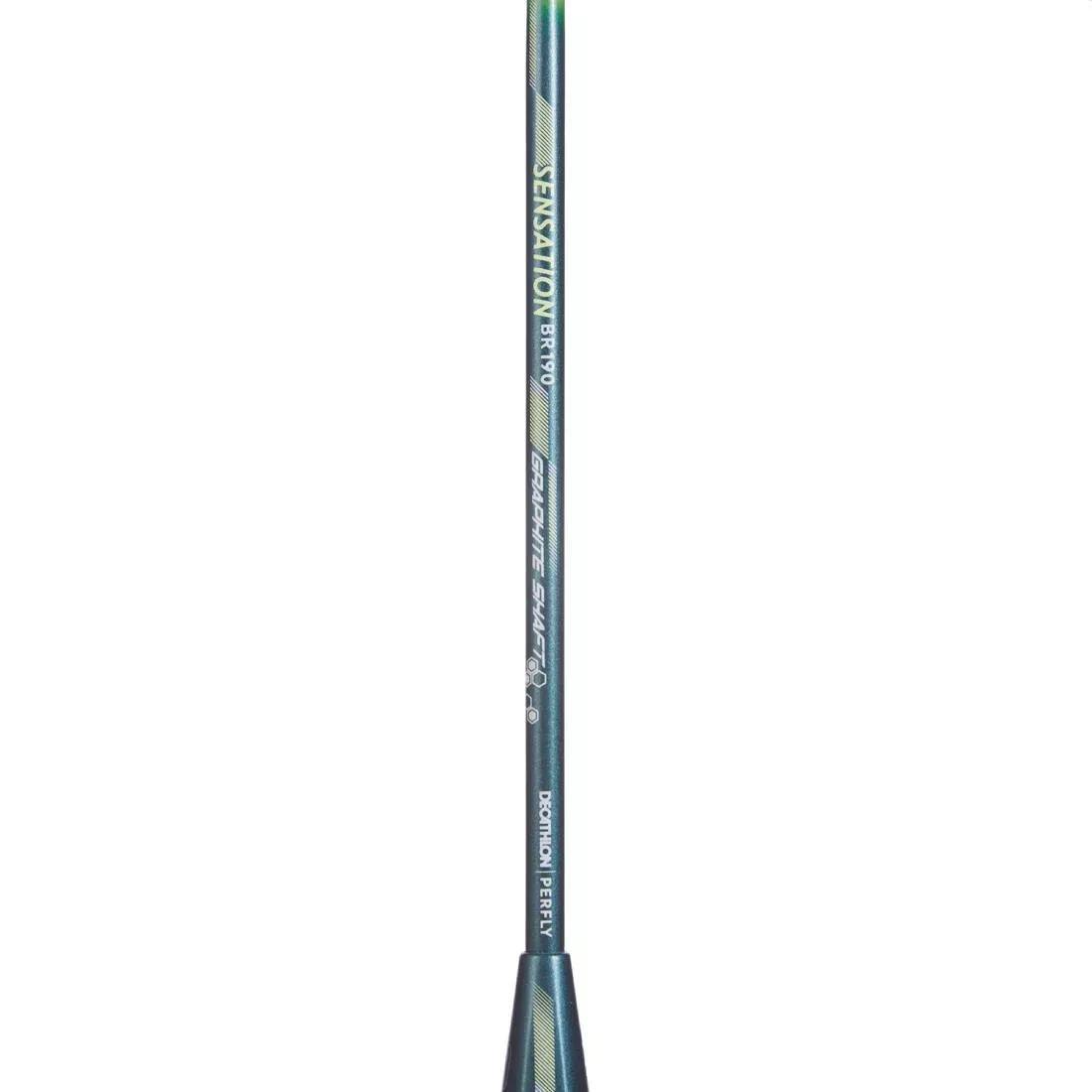 PERFLY - Adult Badminton Racket - Br Sensation 190, Yellow