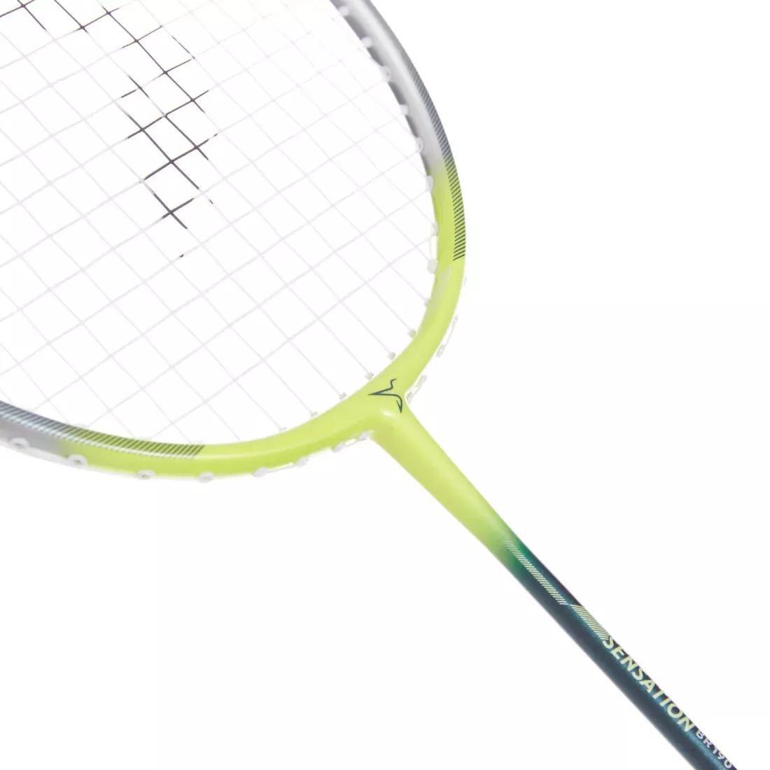 Unisex Badminton Racket - Br Sensation 190, Yellow, No Color, large image number 10