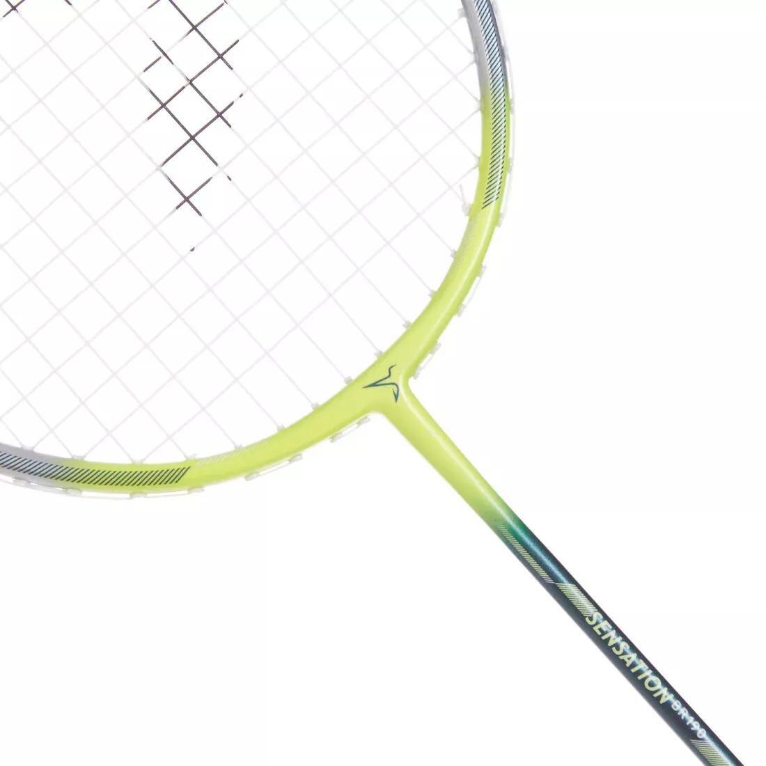 Unisex Badminton Racket - Br Sensation 190, Yellow, No Color, large image number 14