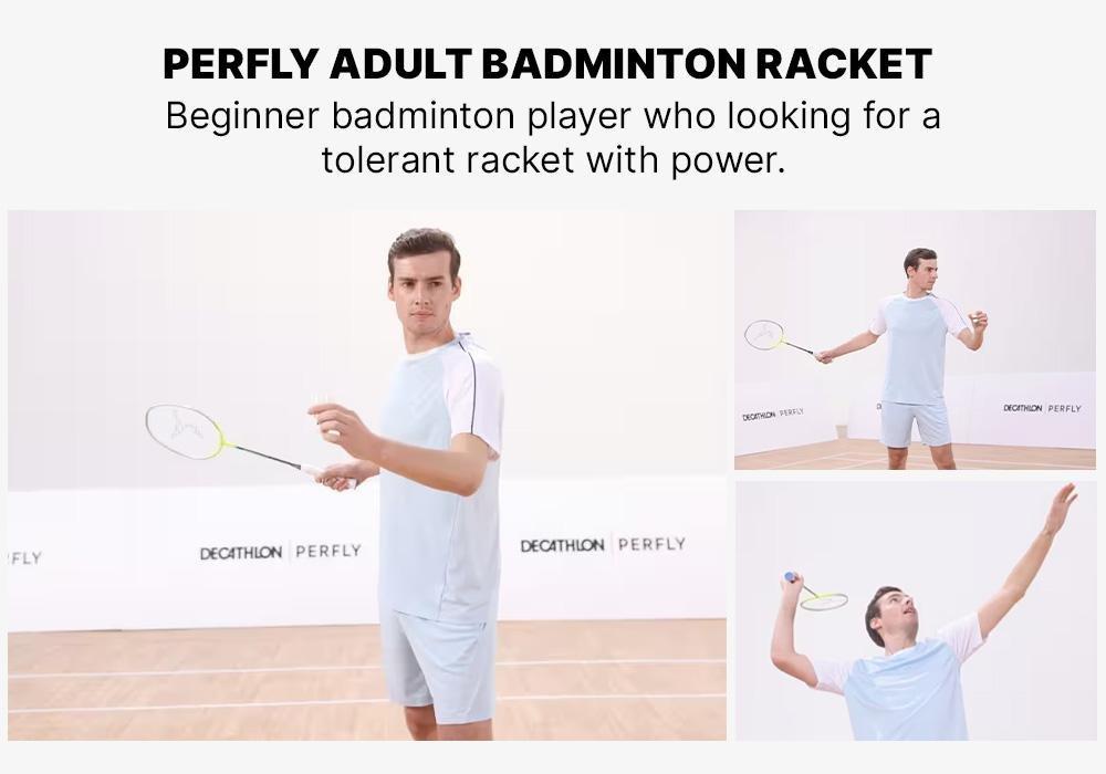 Unisex Badminton Racket - Br Sensation 190, Yellow, No Color, large image number 18