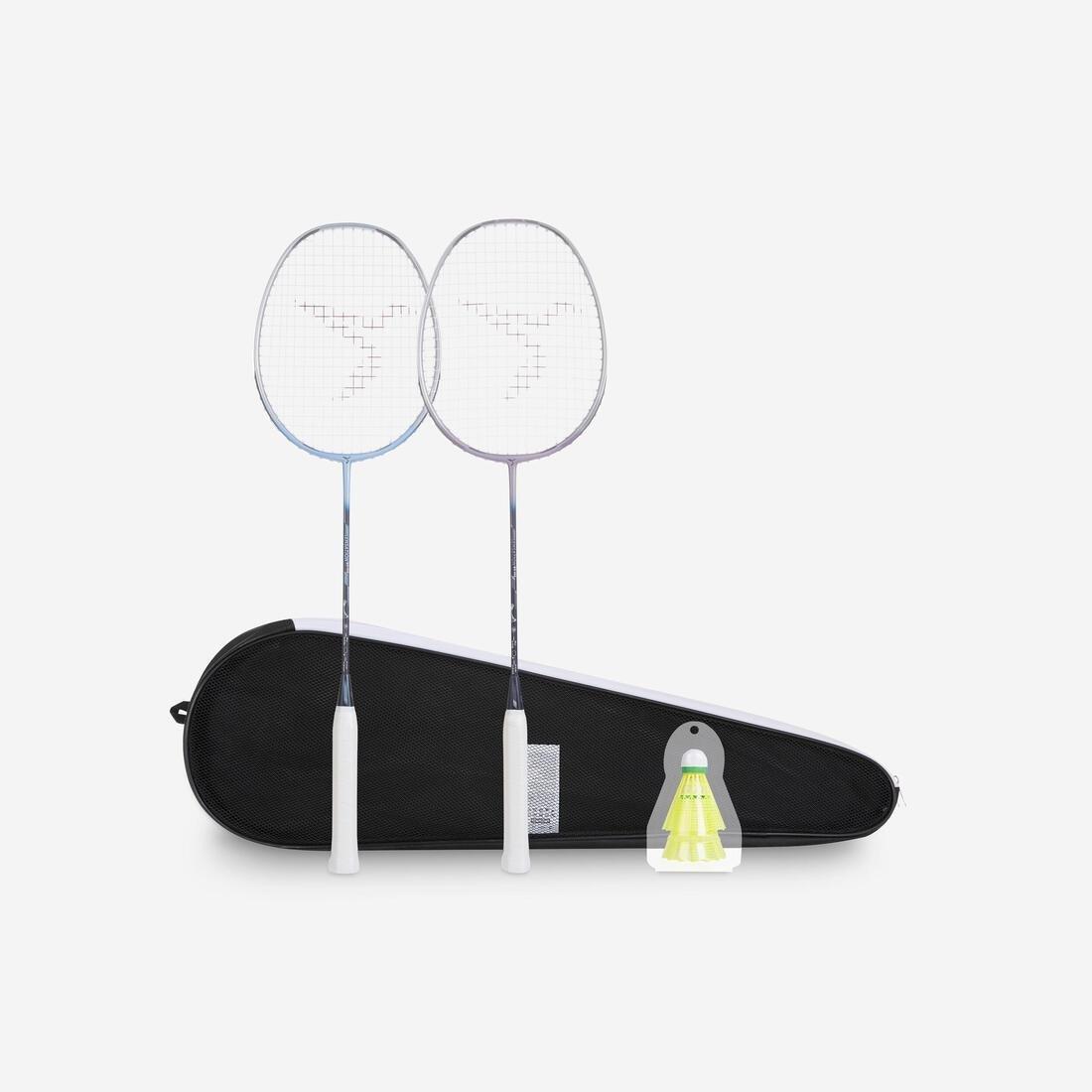 Unisex Badminton Racket - Br 190 Set Partner, Multicolour, No Color, large image number 0