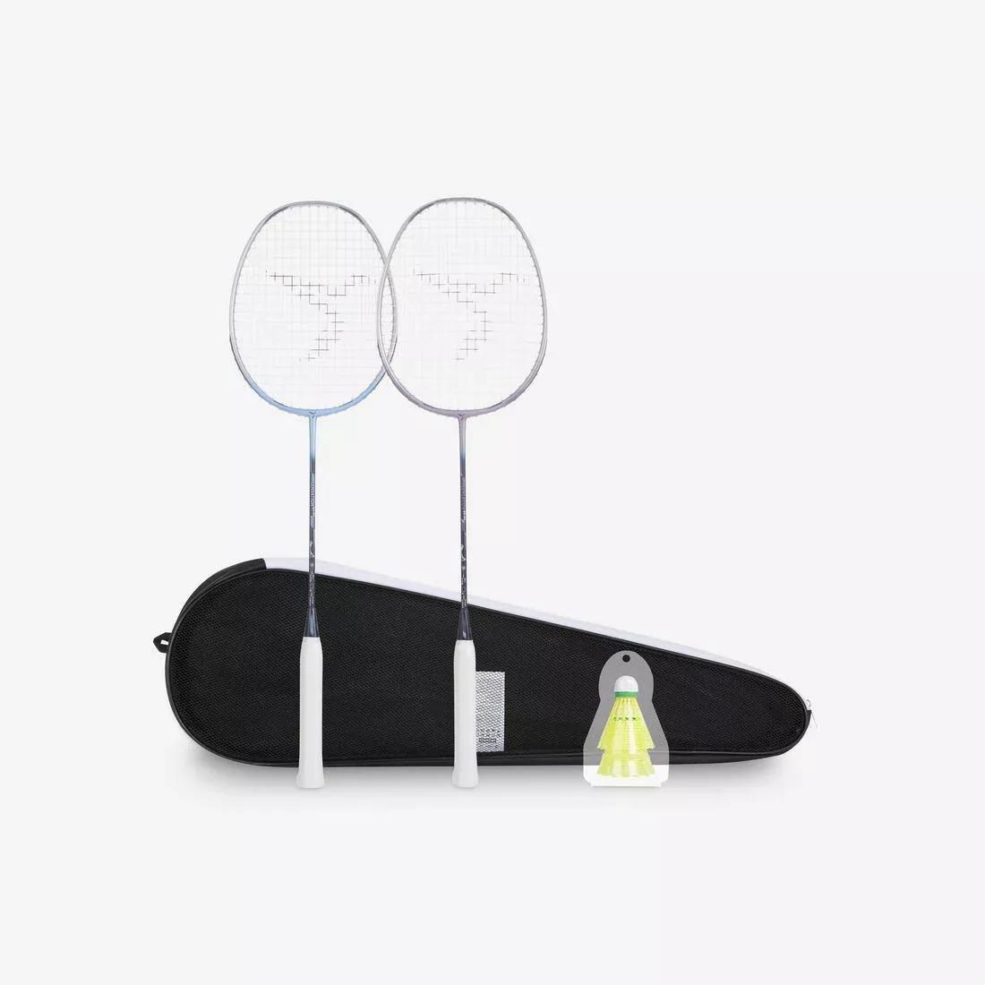 Unisex Badminton Racket - Br 190 Set Partner, Multicolour, No Color, medium