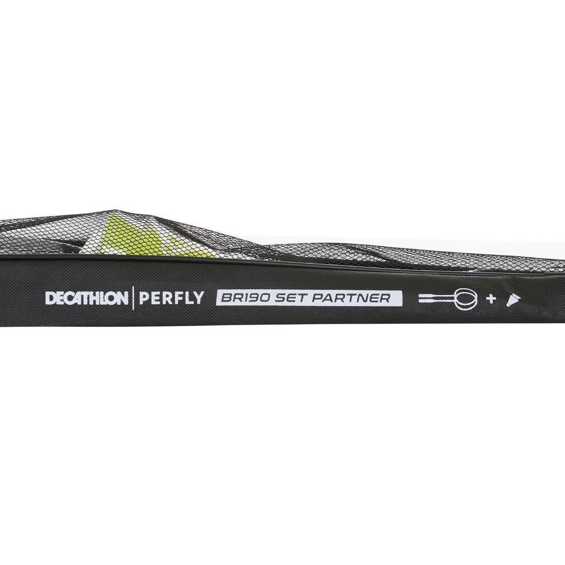 Unisex Badminton Racket - Br 190 Set Partner, Multicolour, No Color, large image number 5