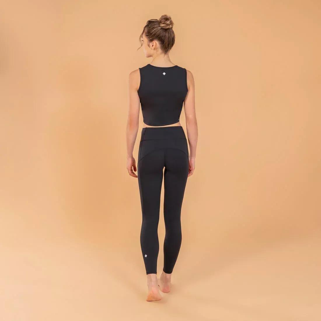 Women T-Shirts Crop Top, Black, No Color, medium