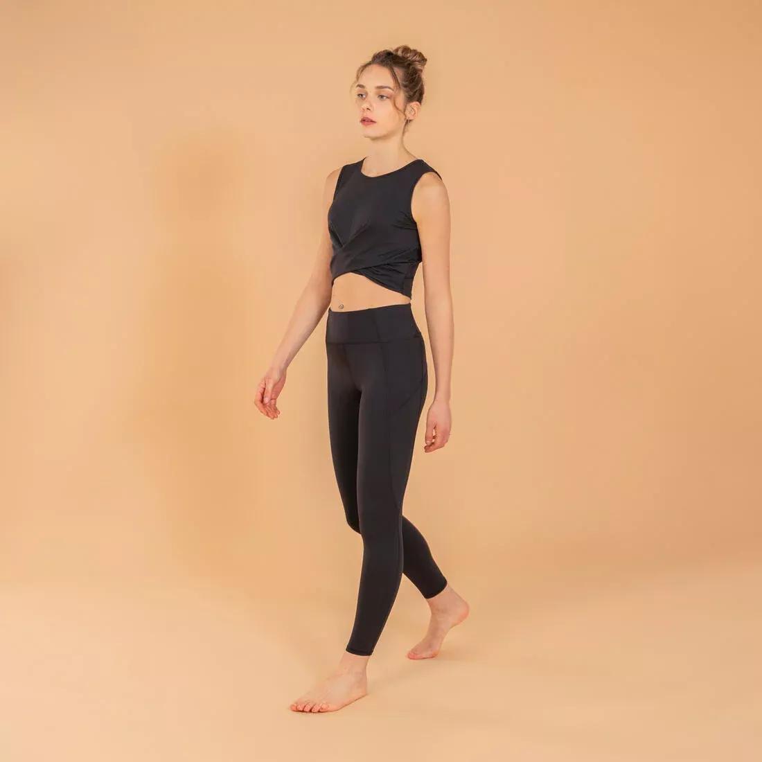 Women T-Shirts Crop Top, Black, No Color, large image number 4