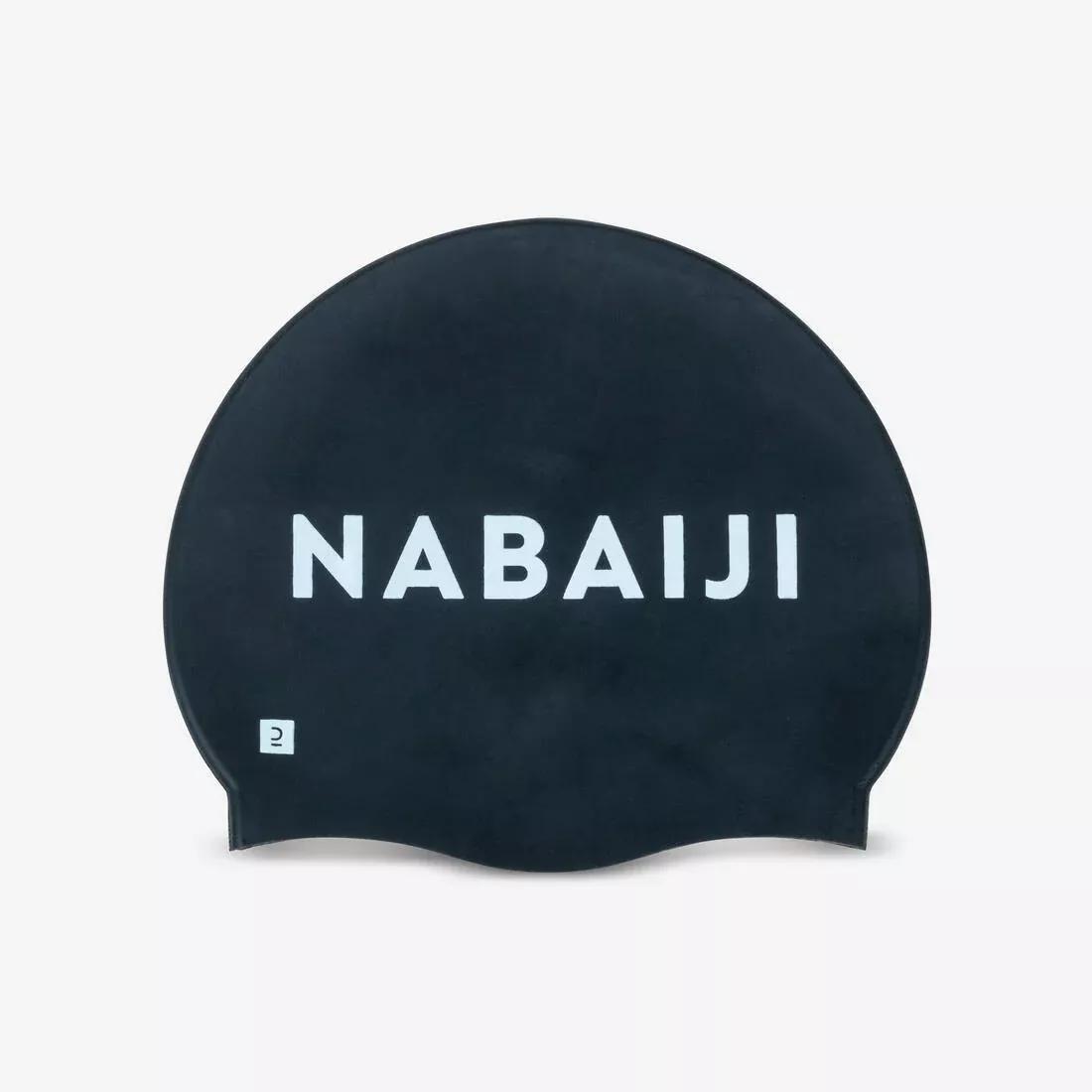 Silicone Swim Cap, Deep Blue, No Color, large image number 12