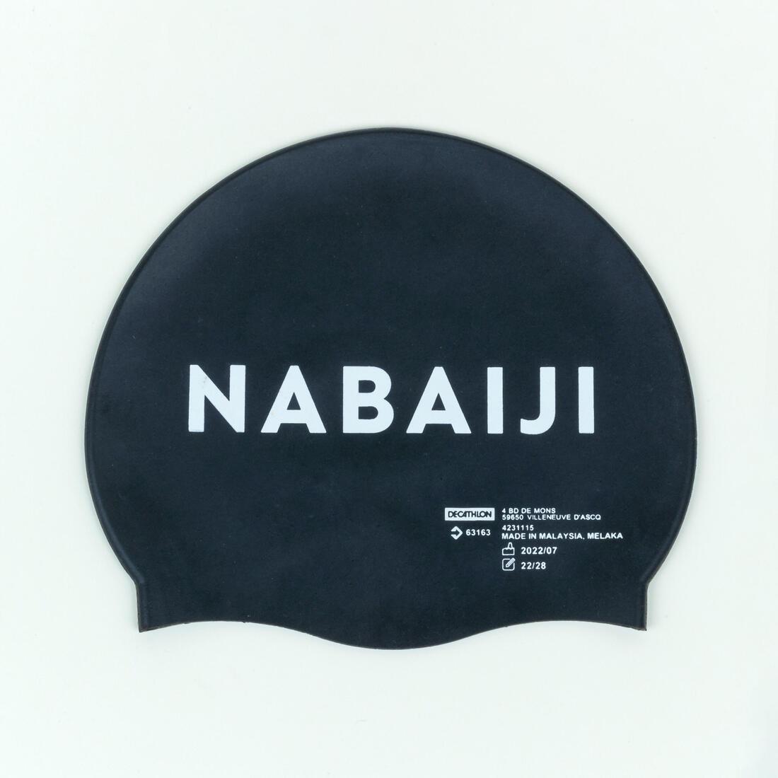 Silicone Swim Cap, Snow White, No Color, large image number 6
