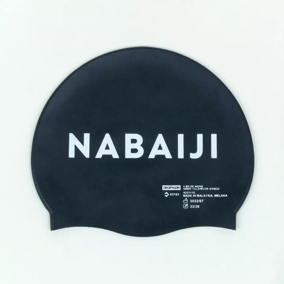 Silicone Swim Cap, Snow White, No Color, large image number 10