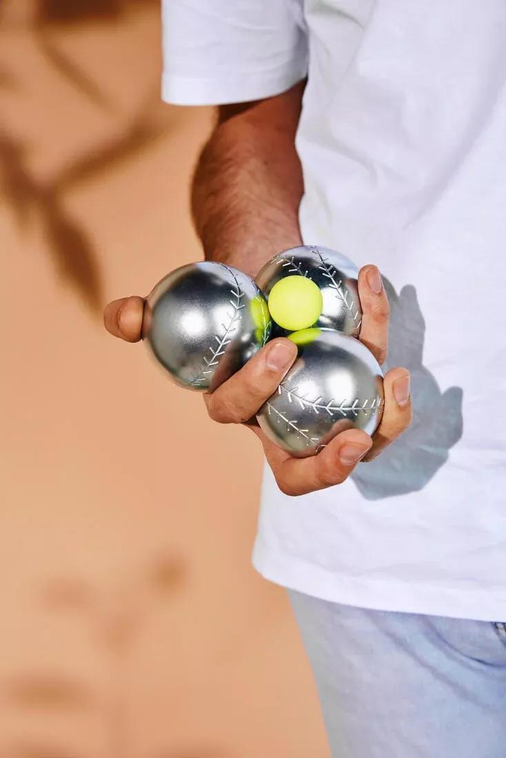 Recreational Petanque Boules - 500 - Set Of 3, No Color, large image number 7