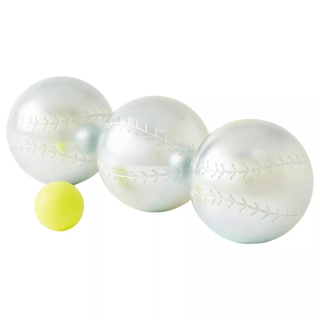 Recreational Petanque Boules - 500 - Set Of 3, No Color, large image number 9