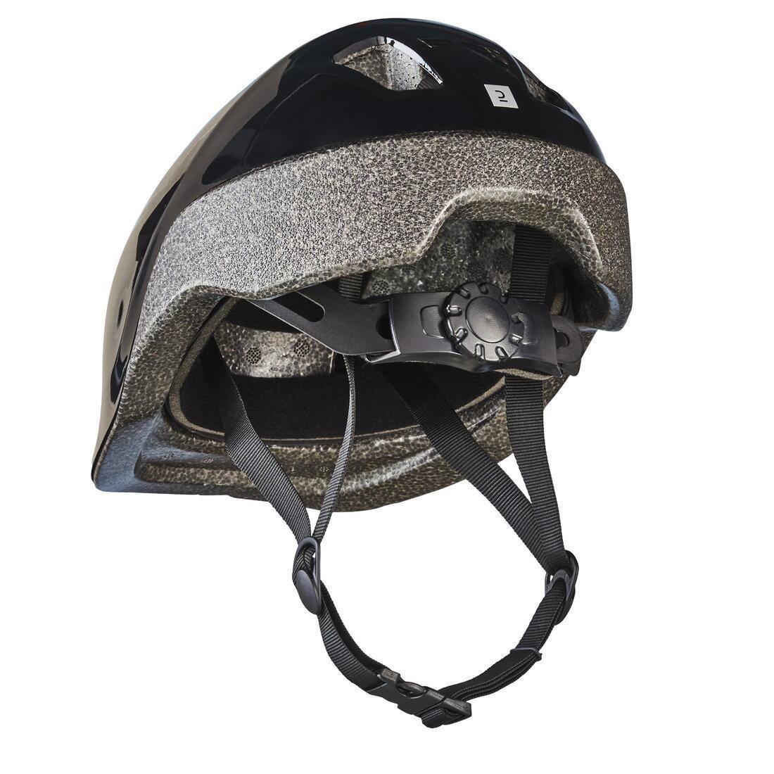 Unisex Kids Bike Helmet, 100, Black, , large image number 5