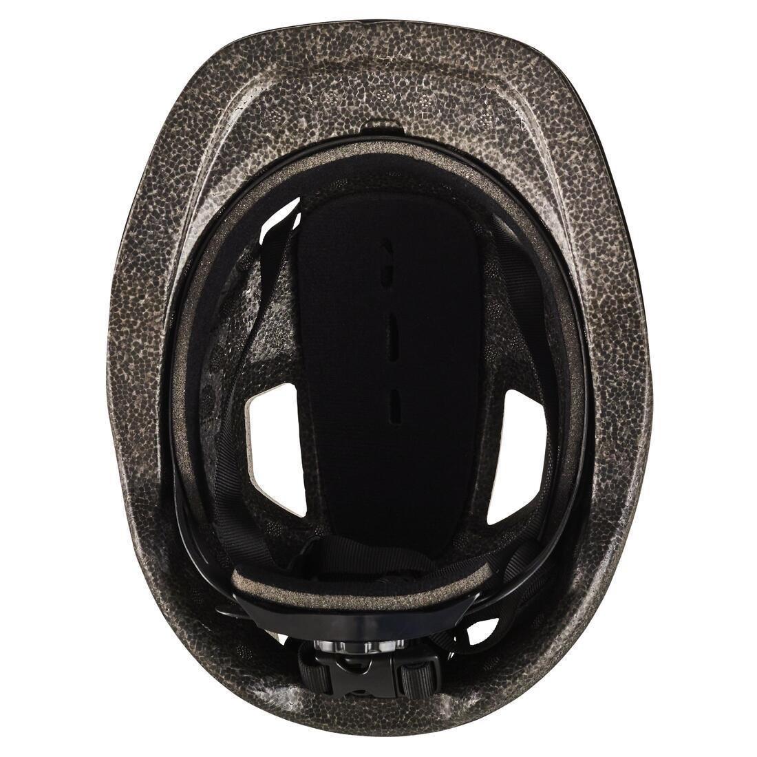 Unisex Kids Bike Helmet, 100, Black, No Color, large image number 6