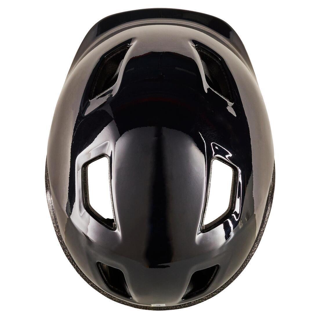 Unisex Kids Bike Helmet, 100, Black, , large image number 7
