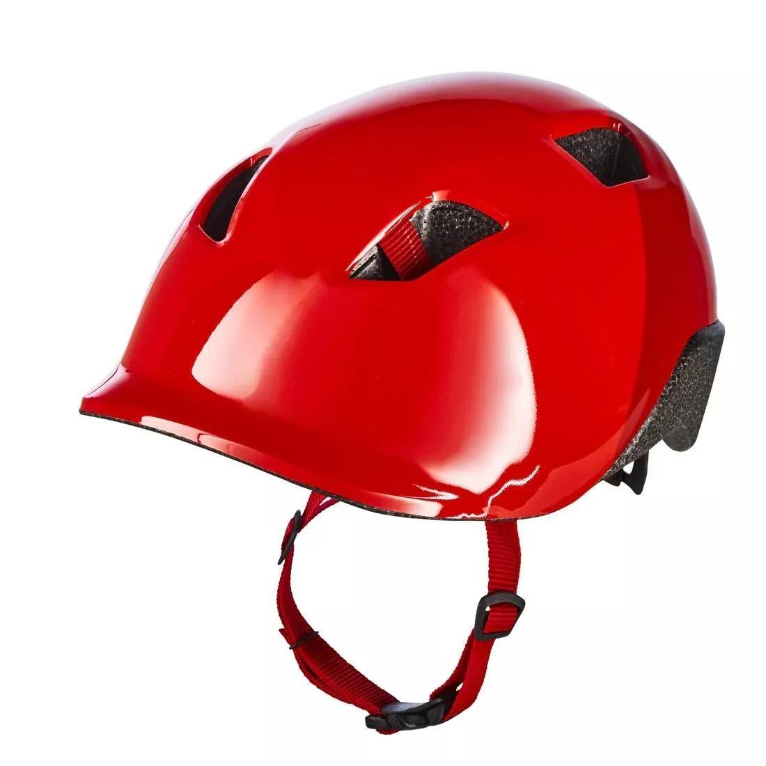 BTWIN - Unisex Kids Helmet, Red