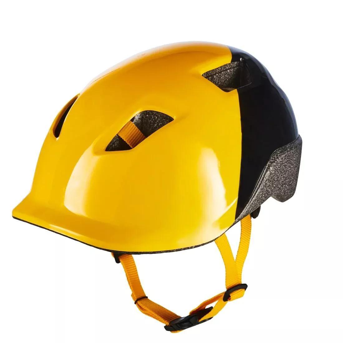 Unisex Kids Helmet, Yellow, No Color, large image number 10