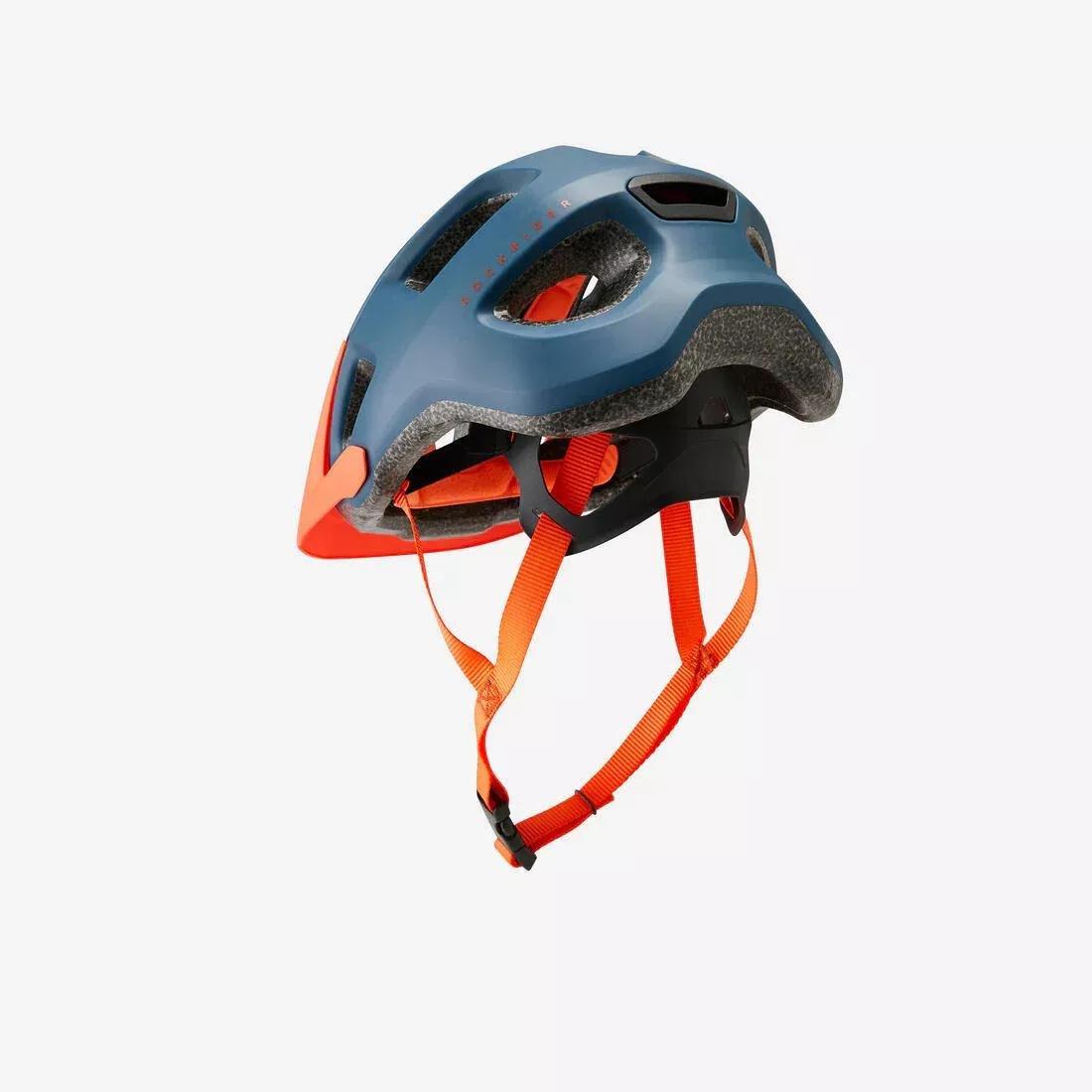 Kids Unisex Bike Helmet - Expl 500, Blue, No Color, large image number 2
