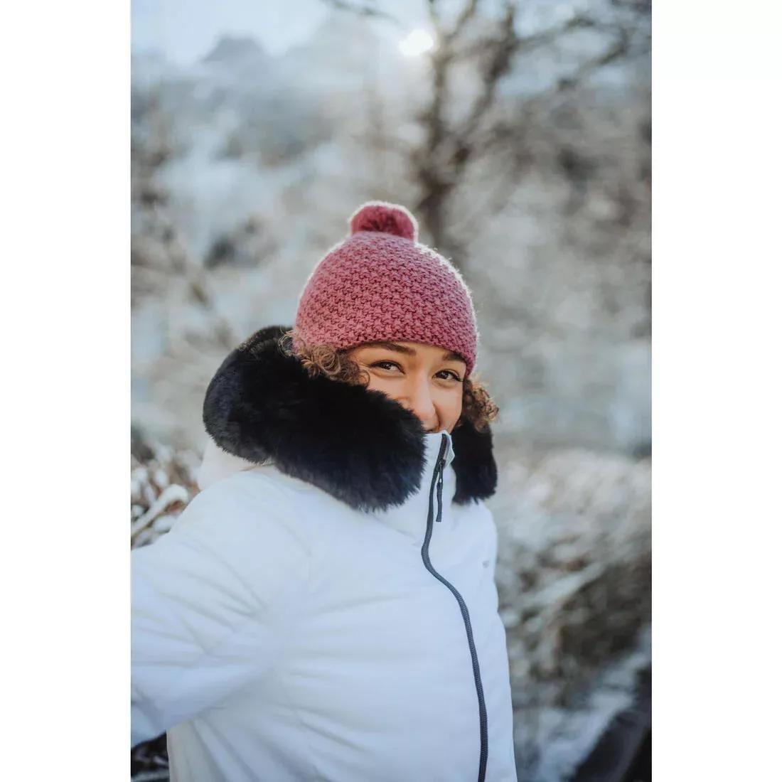 MAUVE ADULT SKI HAT MADE IN FRANCE - TIMELESS, No Color, large image number 2