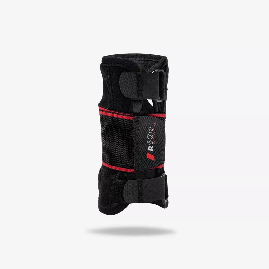 Unisex Left/Right Wrist Support Strap - R900, Black, No Color, medium