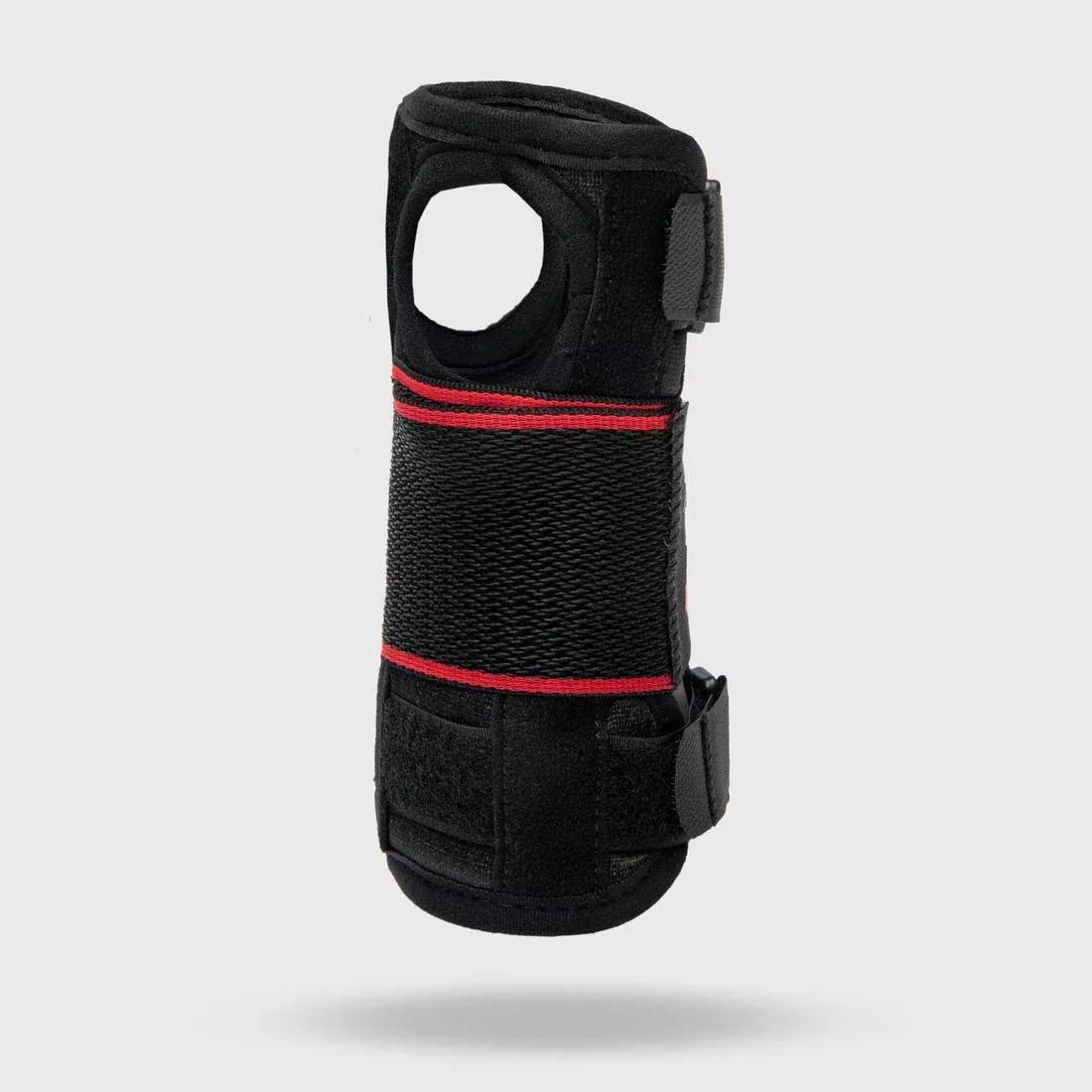 Unisex Left/Right Wrist Support Strap - R900, Black, No Color, medium