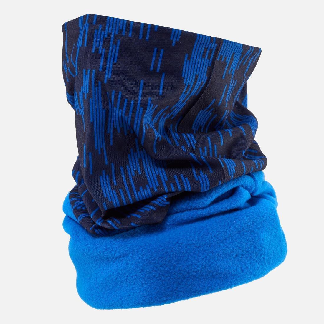 Kids Unisex Neckwarmer, Blue, No Color, large image number 4