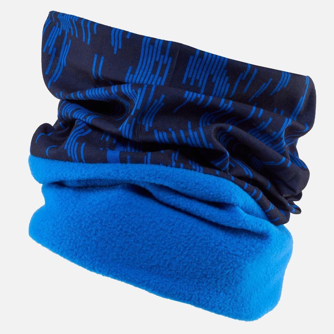 Kids Unisex Neckwarmer, Blue, No Color, large image number 5