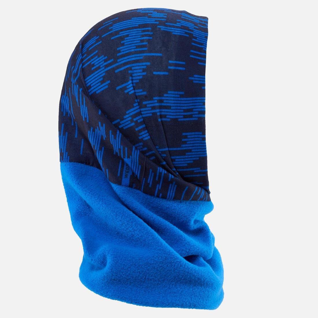 Kids Unisex Neckwarmer, Blue, No Color, large image number 6